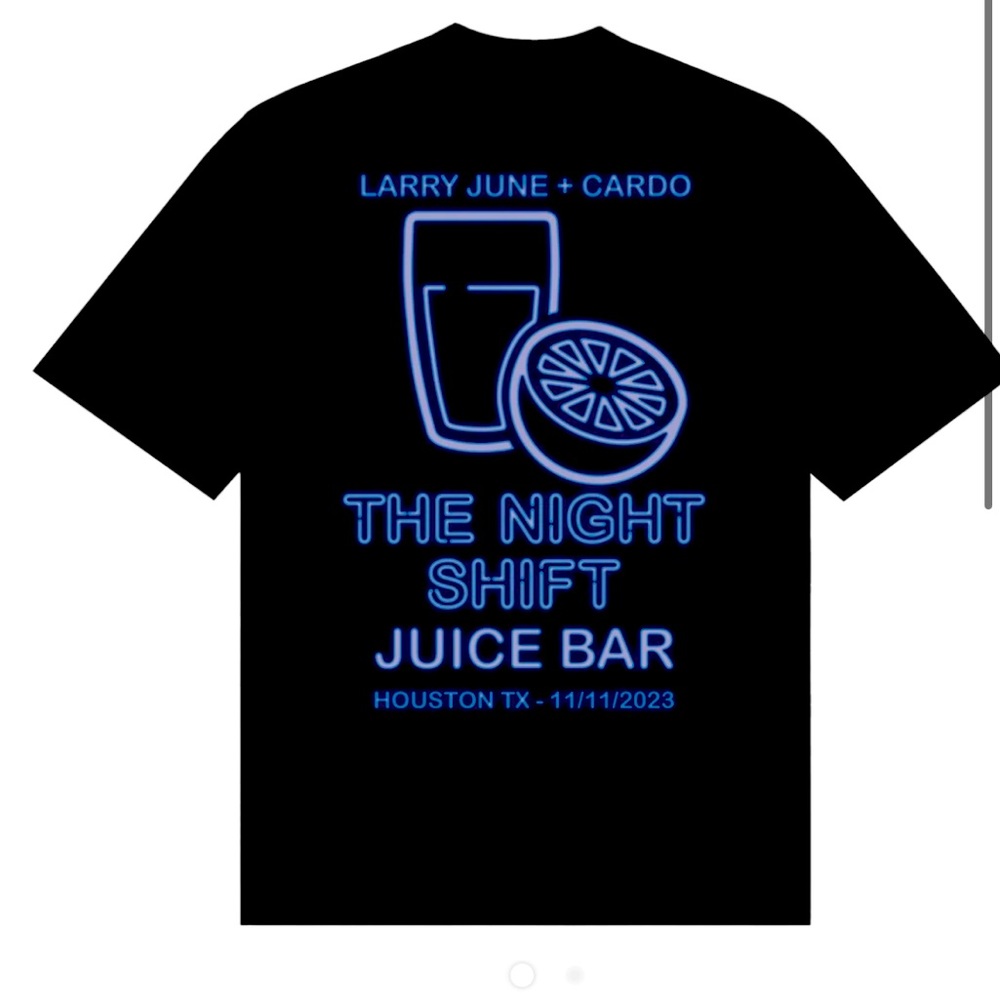 Men’s L midnight organic tee